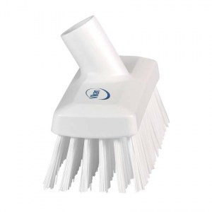 Vikan 70425 Compact Wall/Deck Scrub 225 mm Hard White